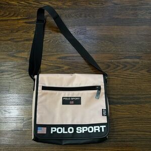 Vintage polo sport bag 90s pink